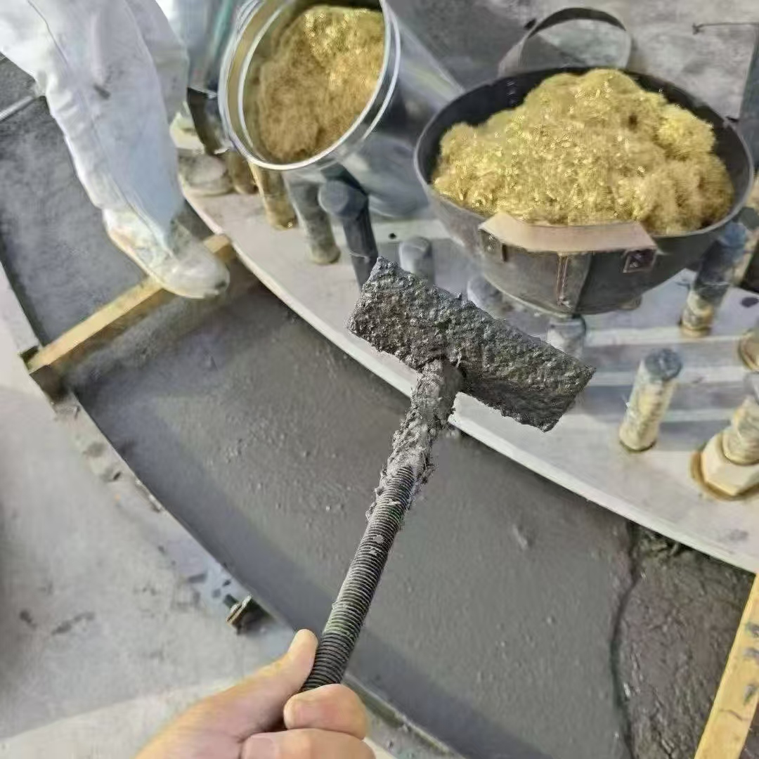 扎兰屯C120钢纤维高强无收灌浆料 轧机压缩机汽轮机发电机锻压设备底座灌浆材料